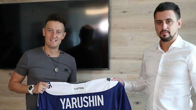 Игрок ХК Динамо (Москва) Станислав Ярушин