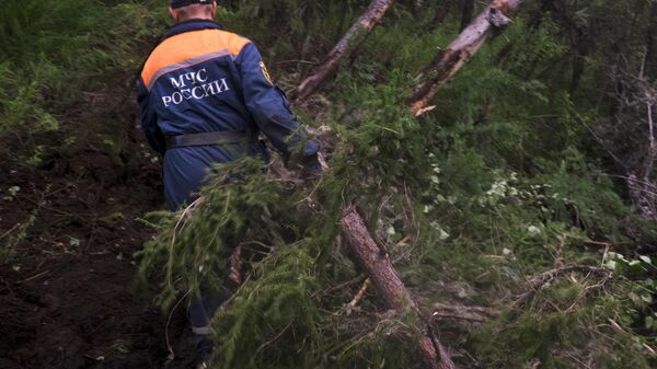 Ликвидация лесных пожаров в Красноярском крае