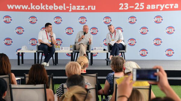Пресс-конференция, посвященная открытию Международного джазового фестиваля Koktebel Jazz Party – 2019 в Крыму.