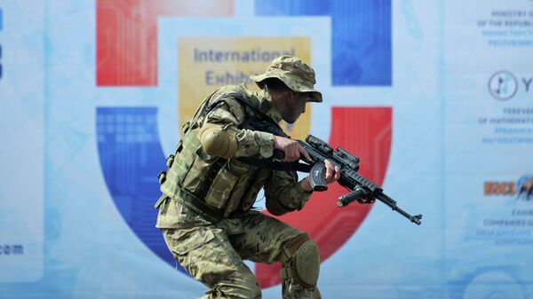 Военнослужащий войск специального назначения вооруженных сил Армении