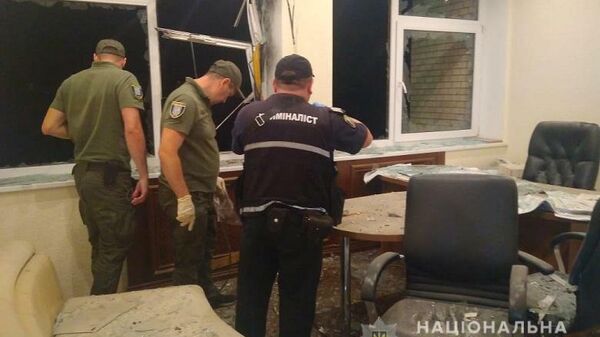 В Киеве неизвестные обстреляли из гранатомета здание строительной компании. 26 августа 2019