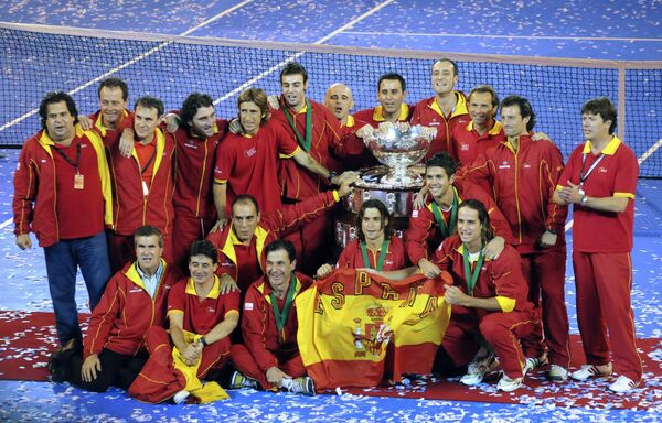 Сборная Испании по теннису выиграла Кубок Дэвиса