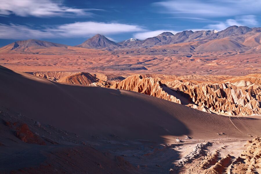 Долина смерти в пустыне Атакама, Чили
