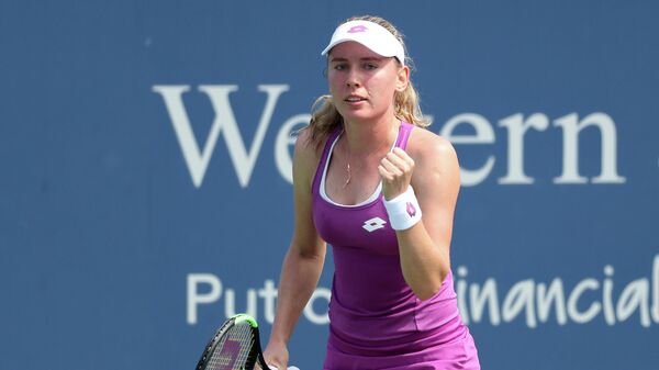 Теннисистка Екатерина Александрова (Россия)