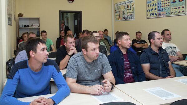 Тренировочные сборы российской команды сварщиков
