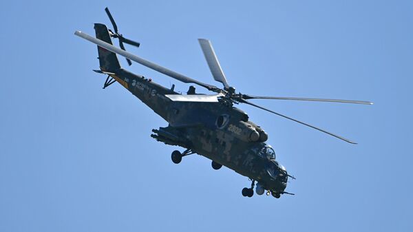 Российский транспортно-боевой вертолёт Ми-35М