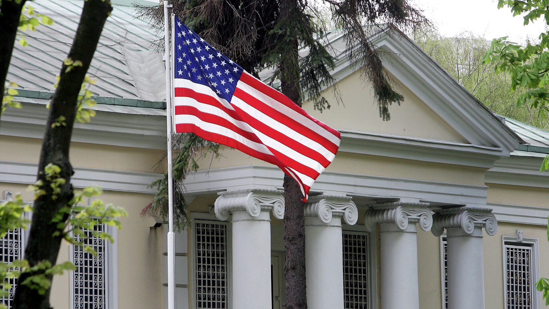 Здание посольства США в Минске - РИА Новости, 1920, 05.08.2020