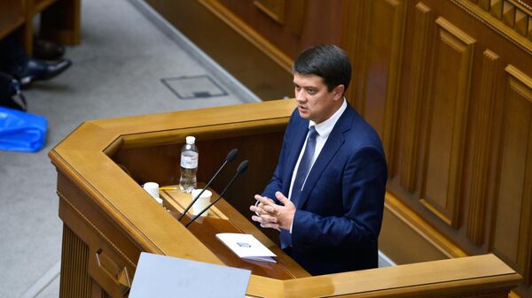 Председатель Верховной рады Украины Дмитрий Разумков