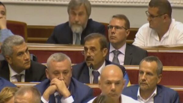 Выступление депутата Рады Антона Киссе на заседании парламента