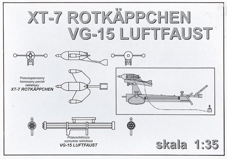 Схема немецкой разработки 1944-го X-7 Rotkappchen (Красная шапочка) и VG-15 Luftfaust Схема немецкой разработки 1944-го X-7 Rotkappchen (Красная шапочка) и VG-15 Luftfaust