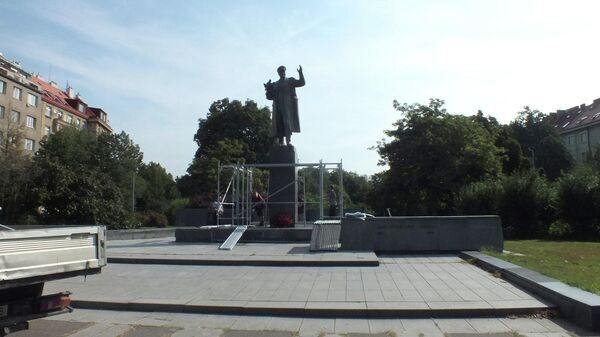 Памятник маршалу Советского Союза И.С.Коневу в Праге