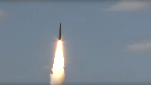 Опубликовано видео пуска ракеты Искандер
