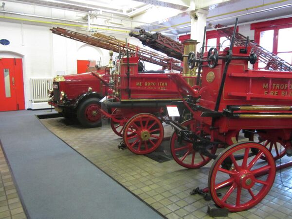 Музей пожарной службы Лондона (Великобритания)