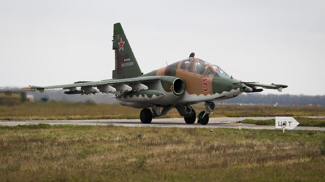 Штурмовик Су-25УБ