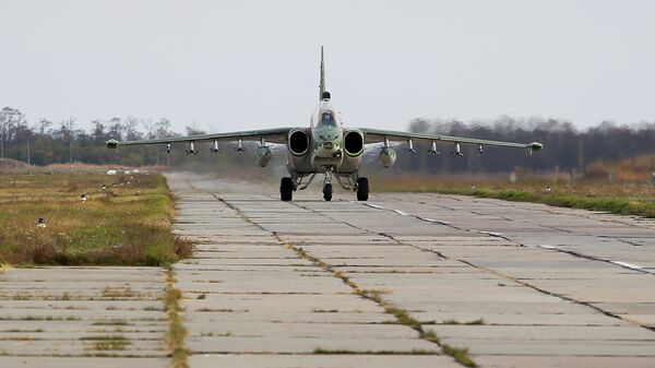 Штурмовик Су-25УБ