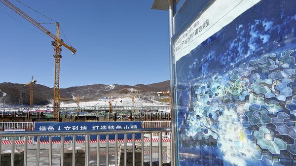 Строительство объектов для Зимних Олимпийских игр 2022 в Чжанцзякоу