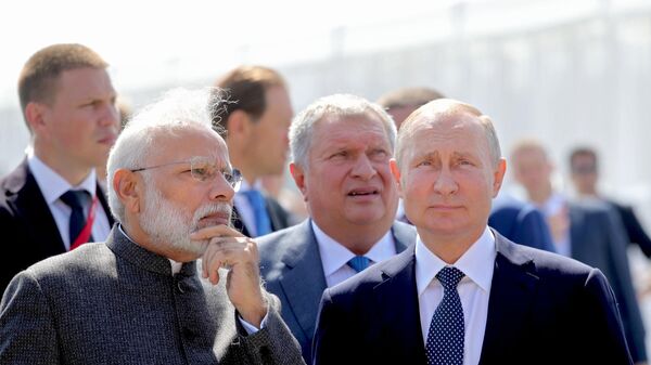 LIVE: Президент РФ Владимир Путин и премьер-министр Индии Нарендра Моди, пресс-конференция