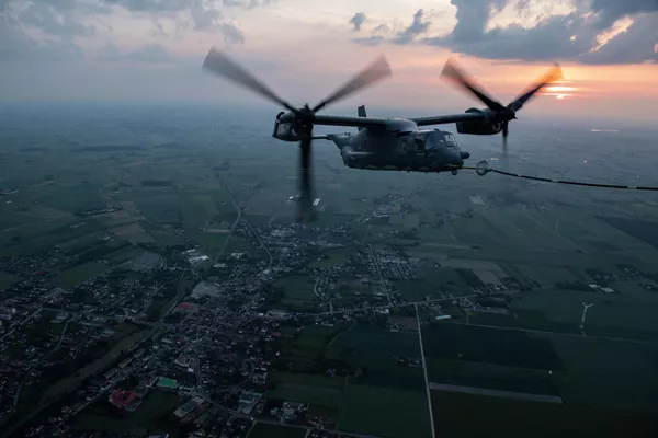 Конвертоплан ВВС США CV-22 Osprey