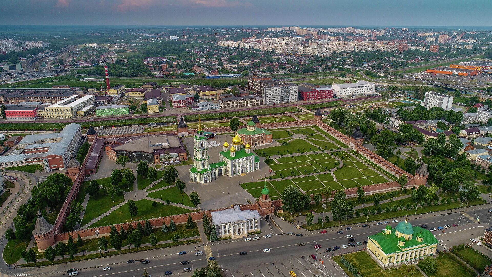 Вид на Тульский Кремль - РИА Новости, 1920, 10.08.2024