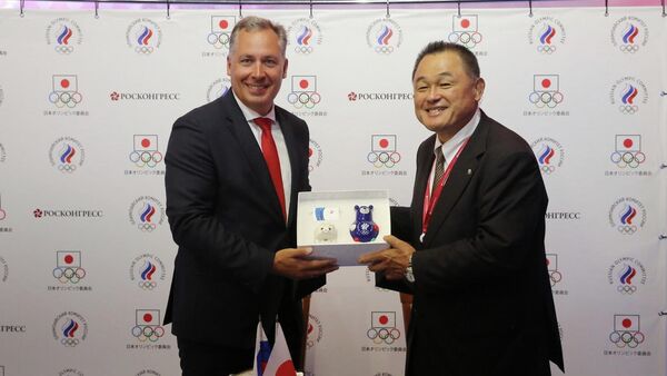 Подписание соглашения между Олимпийскими комитетами России и Японии