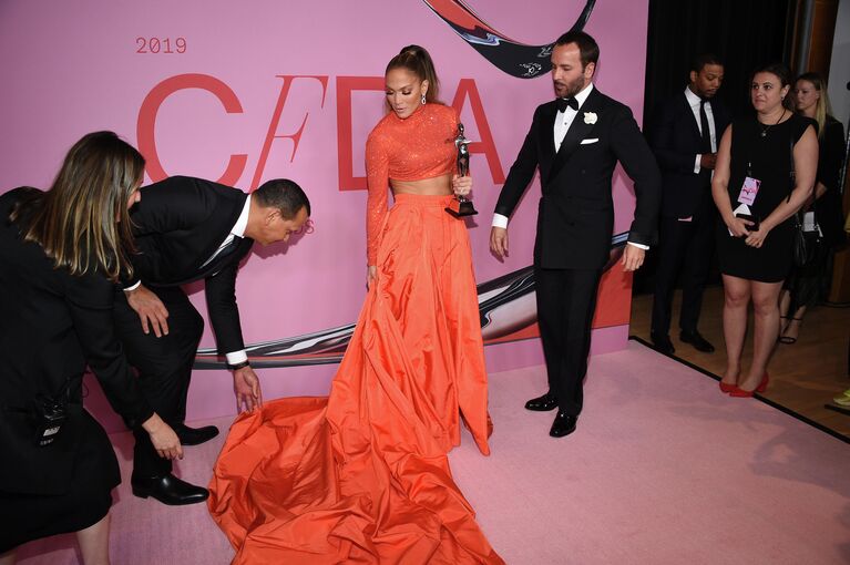 Дженнифер Лопес на церемонии CFDA Fashion Awards в Нью-Йорке