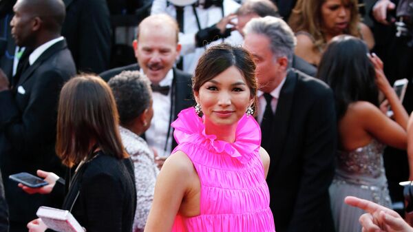 Английская актриса Джемма Чан на церемонии вручения премии Оскар в Голливуде в Лос-Анджелесе