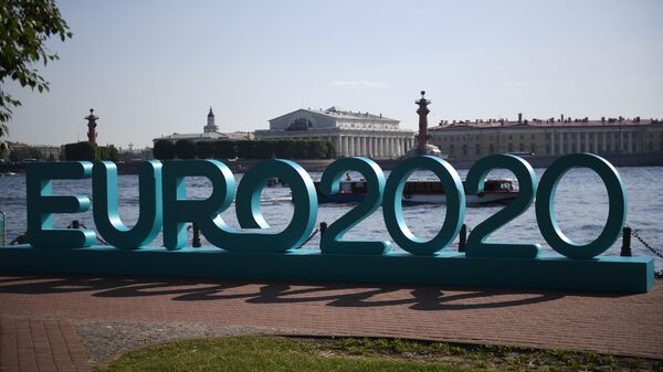 Открытие парка футбола Евро-2020 в Санкт-Петербурге 