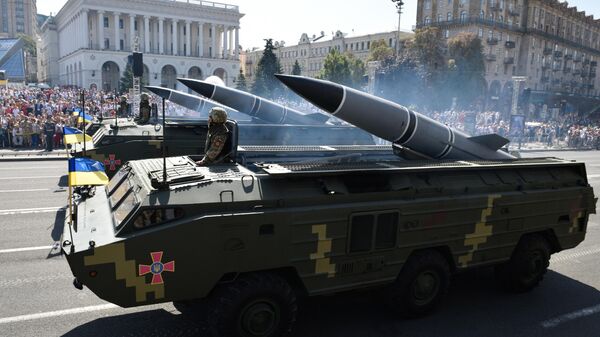 Точки-У в Киеве на военном параде ко Дню независимости Украины