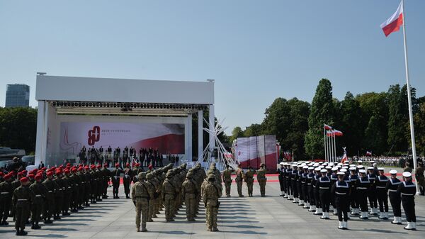 Торжественная церемония по случаю 80-й годовщины начала Второй мировой войны в Варшаве