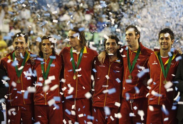Сборная Испании - обладатель Кубка Дэвиса-2008