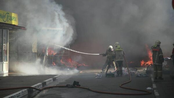 Пожар в Геленджике. 10 сентября 2019