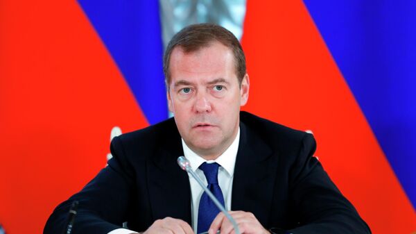 Дмитрий Медведев на пресс-конференции по итогам российско-словенских переговоров. 10 сентября 2019
