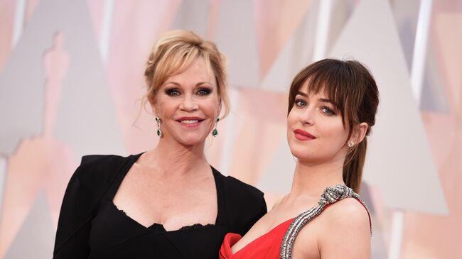 Актриса Мелани Гриффит и ее дочь, актриса и модель Дакота Джонсон