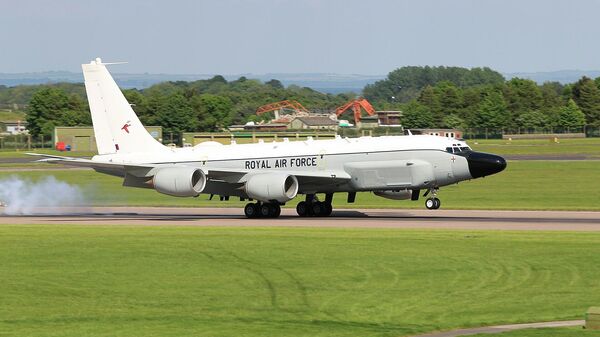 Самолет-разведчик Boeing RC-135W ВВС Великобритании