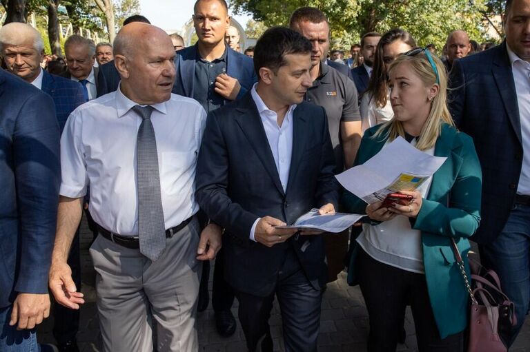 Рабочая поездка президента Украины Владимира Зеленского в Ривненскую область Рабочая поездка президента Украины Владимира Зеленского в Ривненскую область