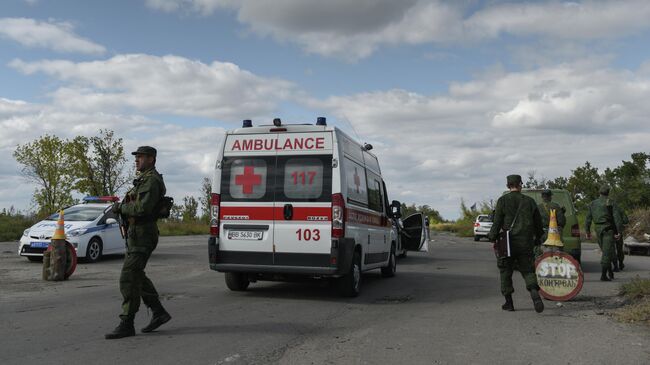 Обмен военнопленными между ДНР, ЛНР и Украиной в Луганской области