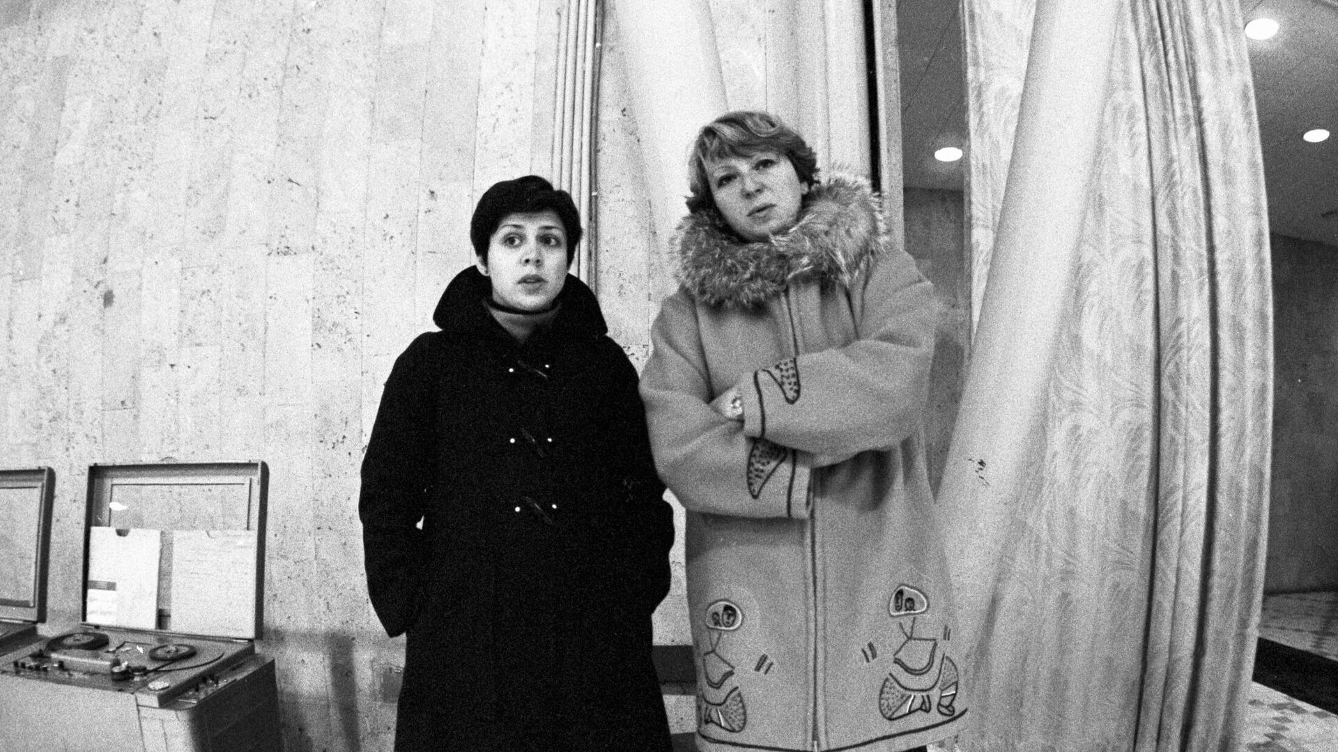 Ирина Роднина и ее тренер Татьяна Тарасова - РИА Новости, 1920, 07.12.2022