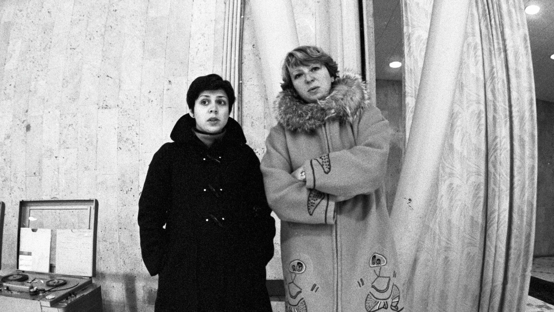 Ирина Роднина и ее тренер Татьяна Тарасова - РИА Новости, 1920, 07.12.2022