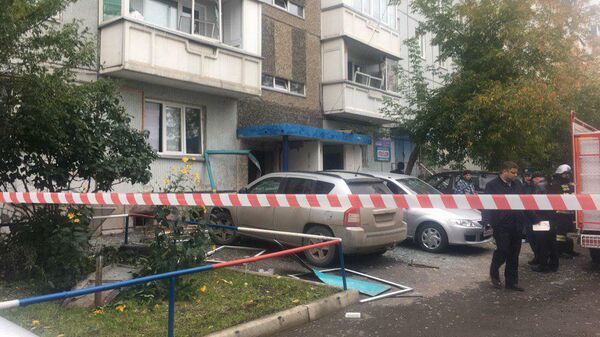 Взрыв газа в жилом доме на улице Аральская в Красноярске. 15 сентября 2019