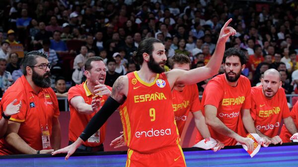 Баскетболист сборной Испании Рики Рубио