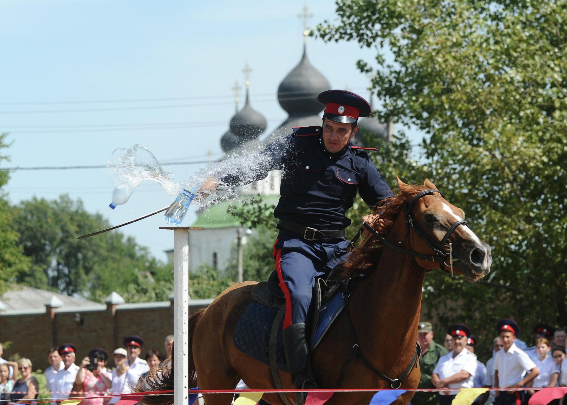 Конноспортивные состязания в станице Старочеркасской Ростовской области - РИА Новости, 1920, 06.07.2023