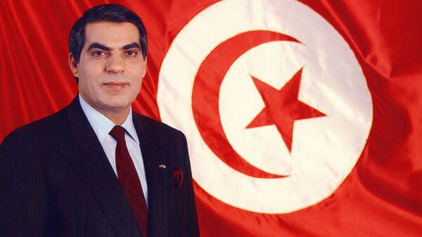 Президент Туниса Зин аль-Абидин Бен Али. 1988 год 