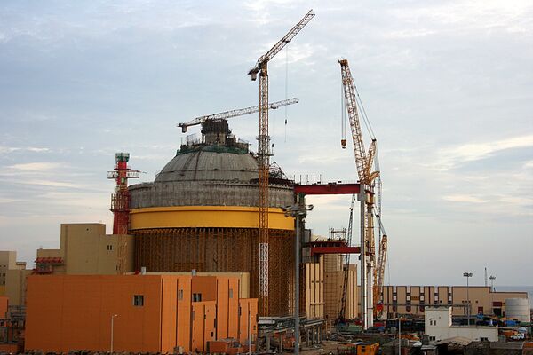 Строительство двух энергоблоков на АЭС Куданкулам в Индии