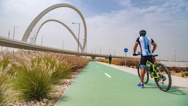 Велодорожка с защитой от жары к ЧМ-2022 в Катаре