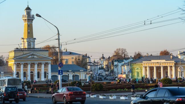 Сусанинская площадь в Костроме