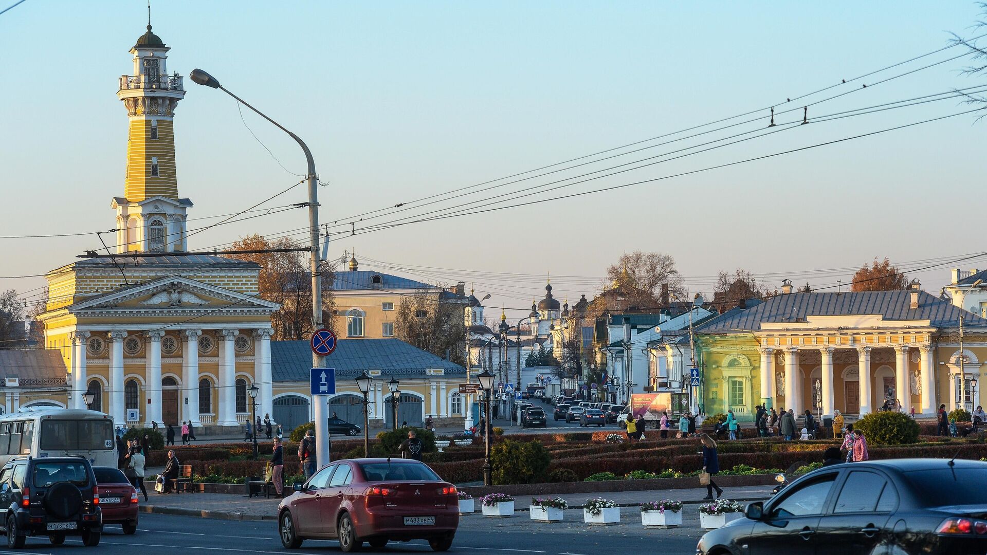 Сусанинская площадь в Костроме - РИА Новости, 1920, 12.08.2022