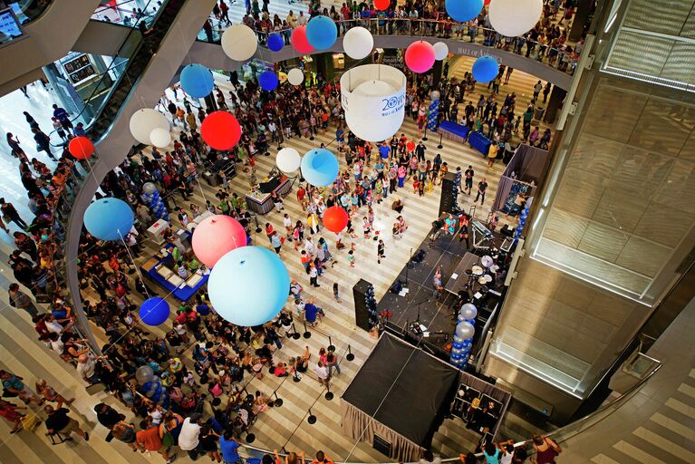 Торговый центр Mall of America в городе Блумингтон штата Миннесота