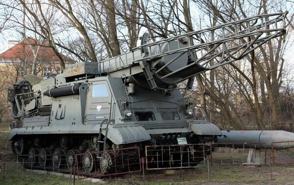 ПУ 8У218 с ракетной частью Р-11М (без ГЧ) ПУ 8У218 с ракетной частью Р-11М (без ГЧ)