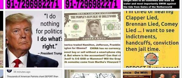 Скриншот со страницы паблика God Bless Donald Trump and God Bless America в Facebook. Скриншот со страницы паблика God Bless Donald Trump and God Bless America в Facebook.