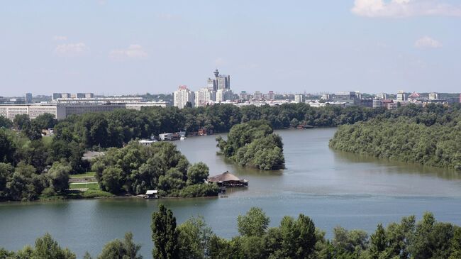  Вид на город Белград